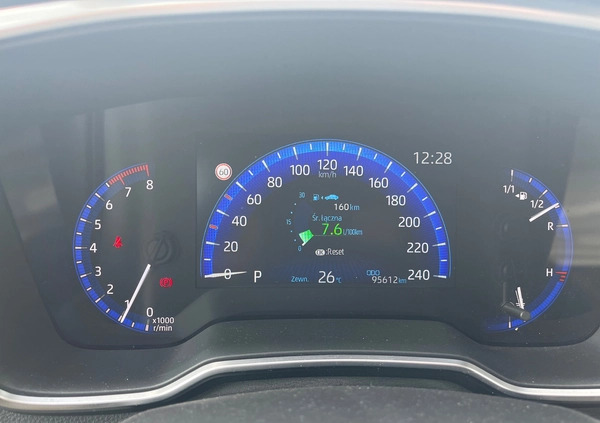 Toyota Corolla cena 73000 przebieg: 95000, rok produkcji 2019 z Warszawa małe 67